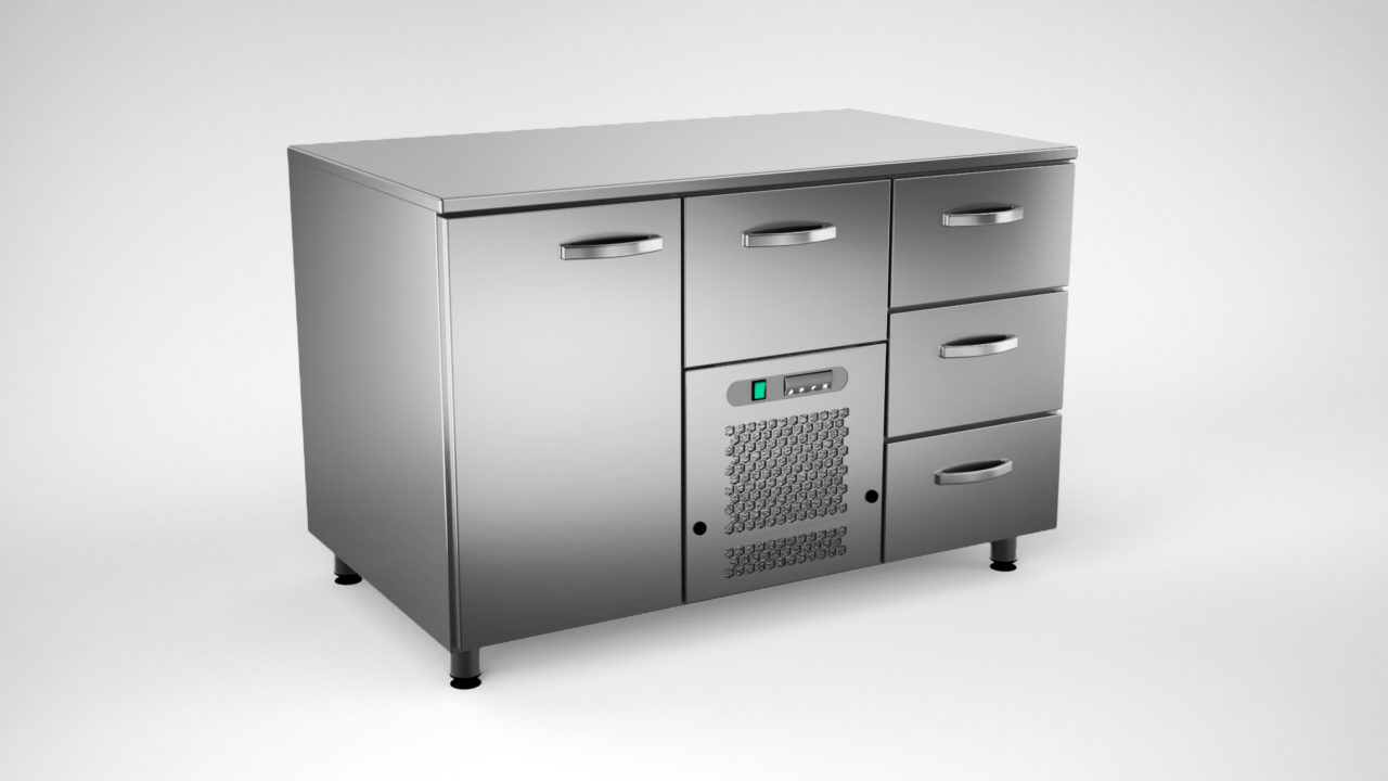 Стол холодильный для продуктов TSK-1214