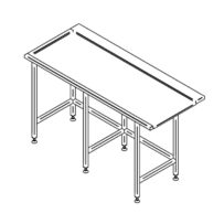 Stainless steel sorting table (1500-2900mm)