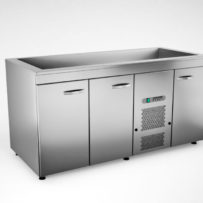 Cold cupboard with cold basin KSK-1630